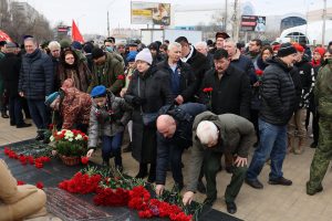Астраханские патриоты провели митинг, посвященный 35-й годовщине вывода советских войск из Афганистана